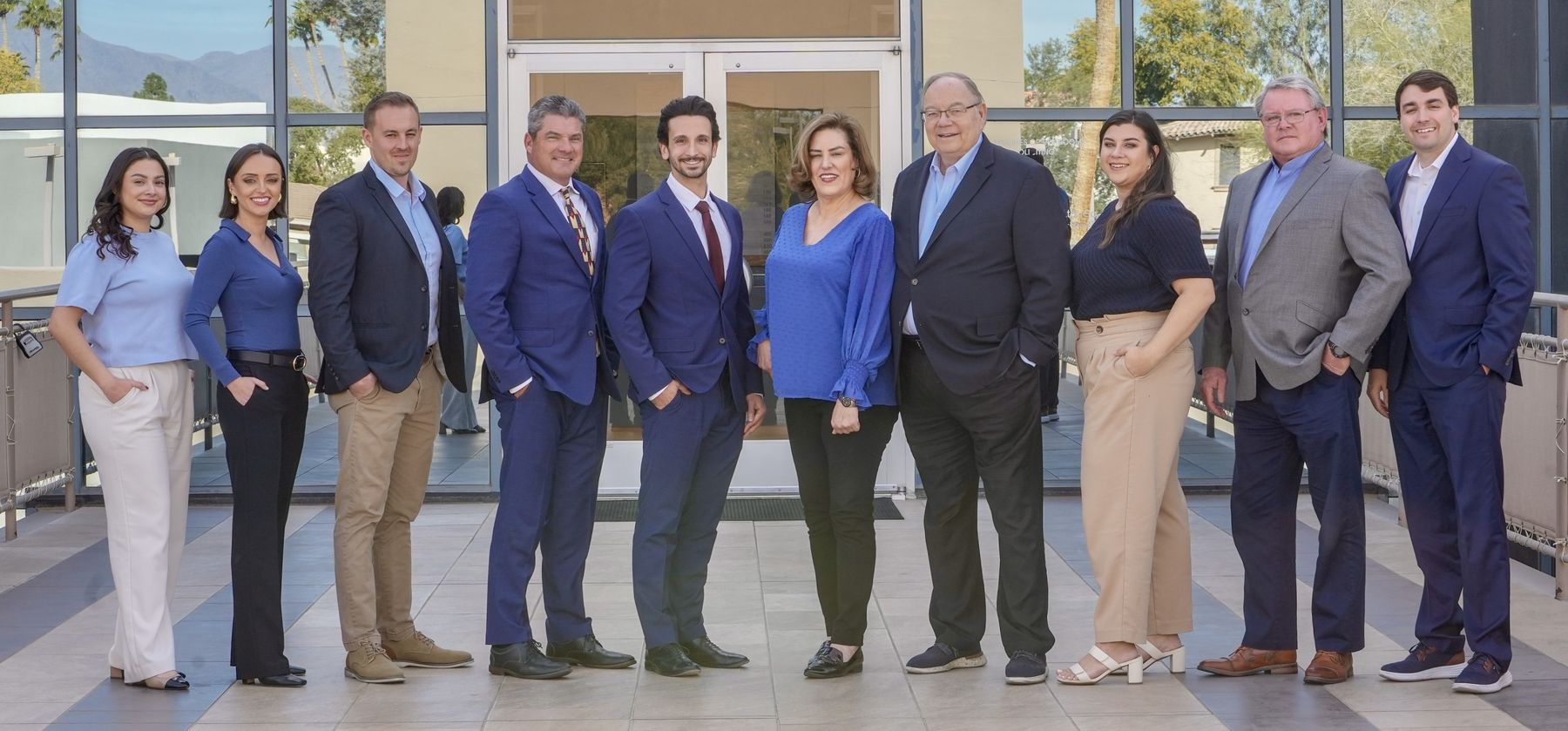 The Business Brokers of Arizona team outside the Scottsdale office